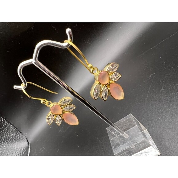 J. Crew Pink Angel Earrings - Picture 4 of 4